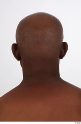 Head Man Black Chubby Bald Street photo references